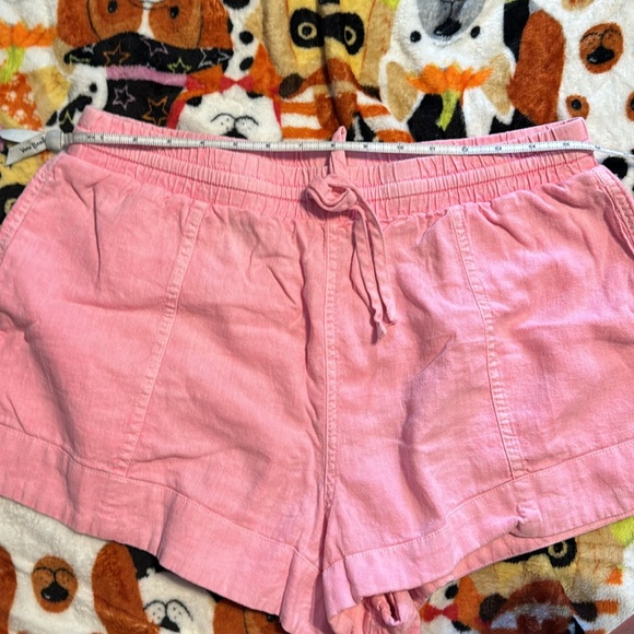 Universal Threads Linen pink shorts sz M/L - Picture 4 of 6